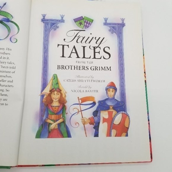 Childrens Book Fairy Tales From The Brothers Grimm by Nicola Baxter HC DJ - Picture 6 of 8